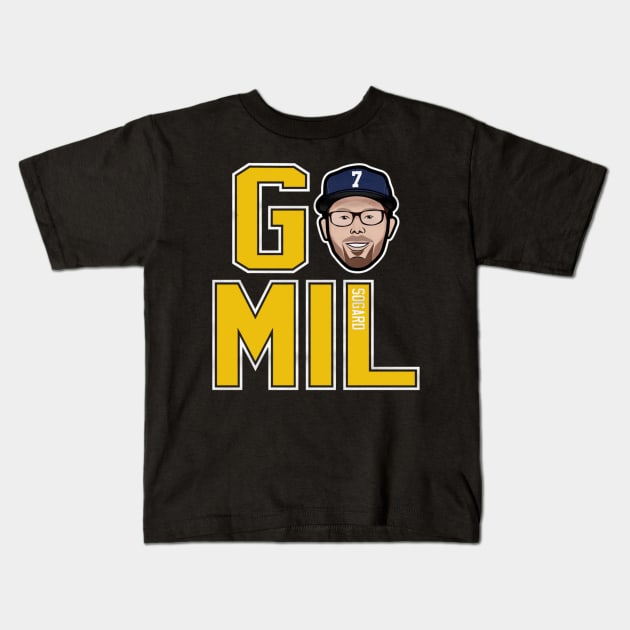 eric sogard go mil Kids T-Shirt by mazihaya pix